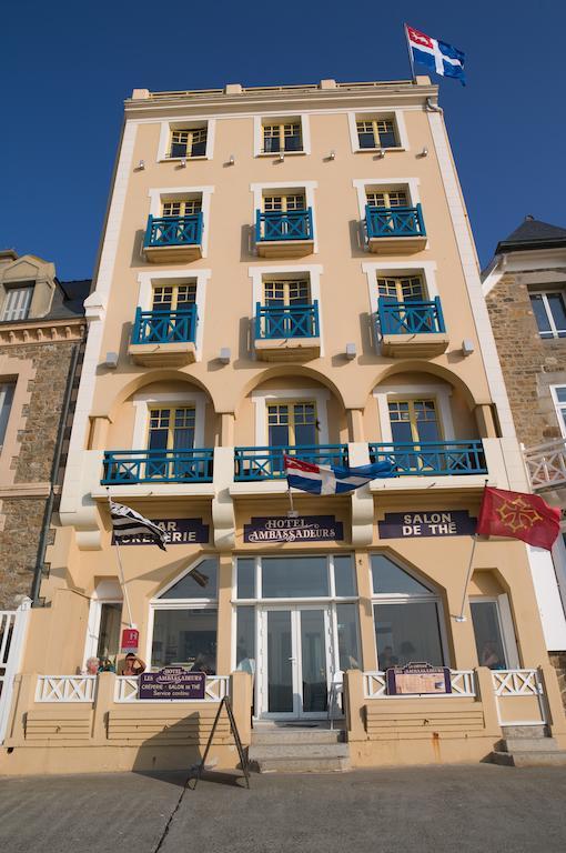 Ambassadeurs Logis Hotel Saint-Malo Bagian luar foto